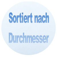 Tortenplatten sortiert nach Grösse