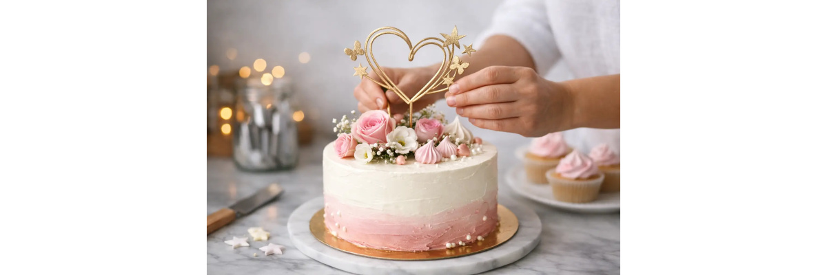Torte mit Cake Topper dekorieren wie ein Profi - Torte mit Cake Topper dekorieren wie ein Profi