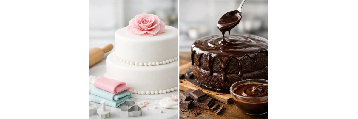 Fondant oder Ganache verwenden: Was passt? - Fondant oder Ganache verwenden: Was passt?