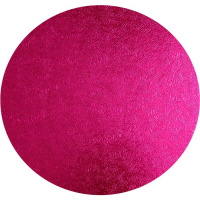 Cake Board rund pink 25 cm x 1,2 cm Decora fuchsia