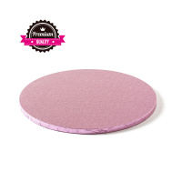 Cake Board rund rosa 30 cm x 1,2 cm Decora rosa