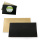Tortenplatte zweiseitig schwarz/gold  rechteckig 20 x 30  cm x 3 mm dick Decora