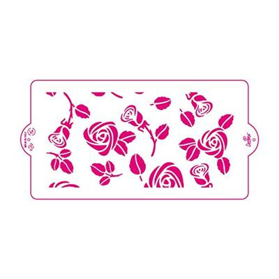 Stencil-Schablone Rose  30 x 15 cm