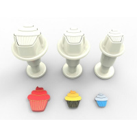 Cupcakes  mini - 3telig dekofee Stempelausstecher