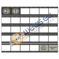 Filmstreifen Fotodruck auf Esspapier A3 in verschiedenen H&ouml;hen und L&auml;ngen