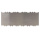 Kontur Creme Schaber Elegant 25 cm, Profiqualität Edelstahl, Icing Smoother, Scrapper