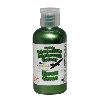 Magic Colours Airbrush Metallic Forest Green GR&Uuml;N  55 ml 100 % essbar