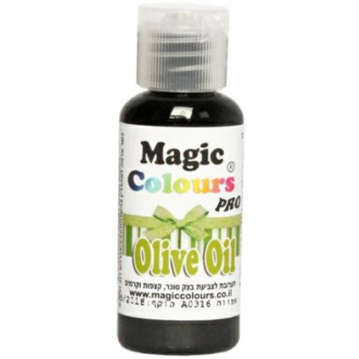 Magic Colours PRO Oil Olive -   OLIVE GR&Uuml;N  32 g Gelfarbe - E171 frei