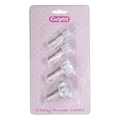 Gänseblümchen Margariten Ausstecher Plunger Cutter Daisy 4 teilig 15 bis 35 mm