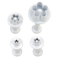 Blumen Ausstecher Plunger Cutter Blossom 4 teilig