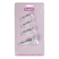 Blumen Ausstecher Plunger Cutter Blossom 4 teilig