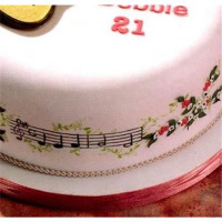 Patchwork Cutter Music Stave und Clef - Violinschlüssel und Notenzeilen