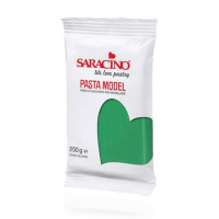 Saracino Pasta Model 250 g GR&Uuml;N Verde Green Modellliermasse