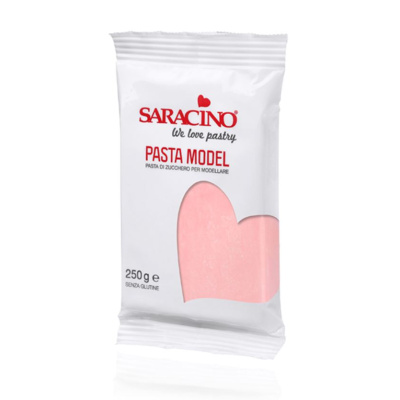 Saracino Pasta Model 250 g ROSA Rose  Modellliermasse