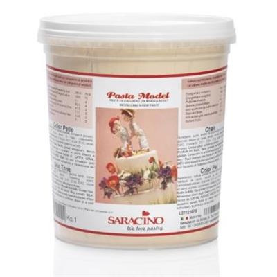 Saracino Pasta Model 1 kg HAUTFARBE Skintone Pelle Modellliermasse