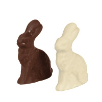 Hase Mini Bunny Mould 1 Schokolade Form mit 4 Hasenh&auml;lften von  Cake Star - Gr&ouml;&szlig;e d. Hasen ca. 6 x 8 cm