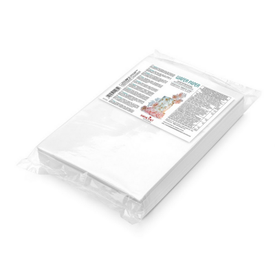 Wafer Paper dick 0,6  mm - Oblatenpapier 50 Blatt Format A4 von Saracino