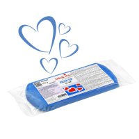 Saracino Pasta Top Blau 500 g  Einschlagmasse  Rollfondant azure