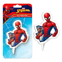 Kerze Spider Man 2D 7,5  cm