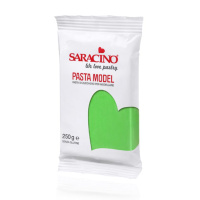 Saracino Pasta Model 250 g HELLGR&Uuml;N Verde Chiaro Lightgreen Modellliermasse