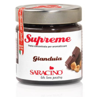 konzentrierte Aromapaste Supreme Schoko und Haselnuss - Giandula -  zum Aromatisieren und Backen von Saracino 200 g im Glas