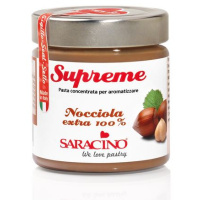 konzentrierte Aromapaste Supreme Haselnuss extra 100 % - Nocchiola - Noisette zum Aromatisieren und Backen von Saracino 200 g im Glas