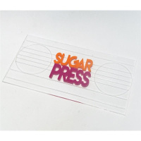 Sugar Press Rectangel  Board + Spray im Set - Rechteck mit Linien und Markierung  f&uuml;r Cupcakes  by Crafty Design