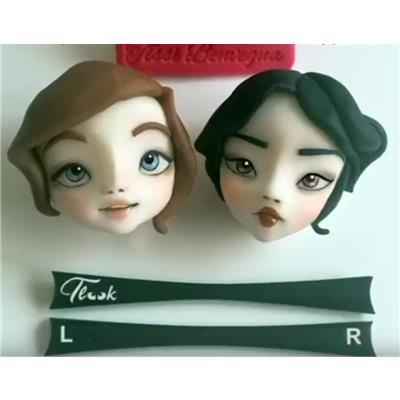 Augentool 3 D Set TLOOK  SMALL Klein 2teilig für regionale und orientalische Augen von Tissi Benvegna
