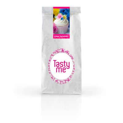 Tasty Me Mischung f&uuml;r Creme Fantastique 800 g Packung - wei&szlig;e Alternative zu Sahnecreme - extra Standhaft auch zum Spritzen