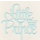 Acryl Topper Little Prince Krone hell blau ca. 13  x 14 cm Gesamtläng ca. 17 cm