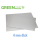 Torten Platte 46 x 40  cm silber  rechteckig Dicke 4 mm - Cake-Masters greenline - nachhaltig ohne Verpackung