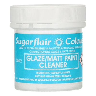Reiniger f&uuml;r Glaze Glasur/Mattfarben von Sugarflair 50 ml - Glaze/Matt Paint Cleaner