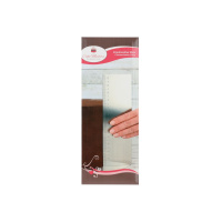 Creme Schaber 25  cm, Profiqualität Edelstahl, Icing Smoother, Scrapper, Teigkarte von Cake Masters