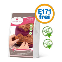 Spitzendekor Mix weiß - Pulver zum Herstellen von Zuckerspitze 250 g von Cake Mastesrs