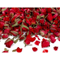 Rosenknospen natur rot getrocknet, 30 g, 100 % essbar,...