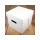 Torteschachtel 25,5  x 25,5 cm  x 25 cm hoch weiß Wellkarton Cake Box von FunCakes