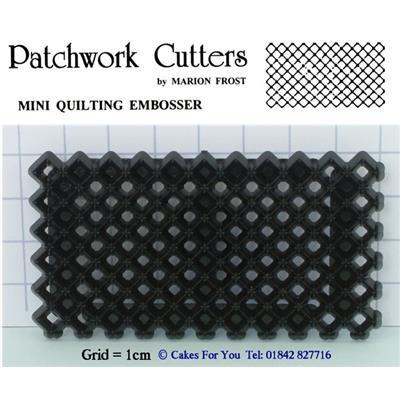 Patchwork Cutter und Embosser Quilting MINI 8 x 4,5 cm