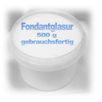 Fertigfondant (Zuckerglasur) 500 g zur direkten Verwendung von Pati Versand - kurzes MHD 30.11.2023