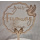 Firmung Holz Torten Topper mit Taube personalisierbar  mit Namen
