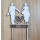 Hochzeit Holz Topper Tortenstecker mit Brautpaar und Herz mit Ihrem Wunschnamen