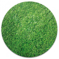 Gras Efekt rund 20,32 cm x 6 mm folierte Masonite...