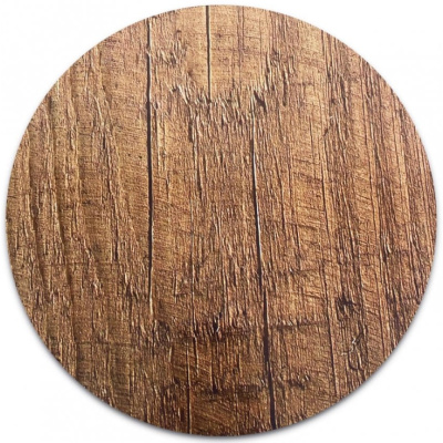 Holz Efekt 25,4 cm x 6 mm folierte Masonite (Holzfaser) Torten Platte Cake board 10 Inch