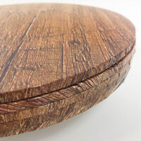 Holz Efekt 25,4 cm x 6 mm folierte Masonite (Holzfaser)...