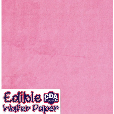 MHD &uuml;berschritten - Wafer Paper d&uuml;nn pink rosa 12 Blatt d&uuml;nnes Oblatenpaoier  f&uuml;r Zuckerblumen und Dekorationen