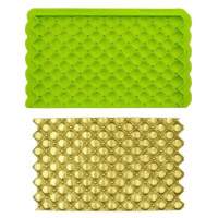 SIMPRESS Mould Steppmuster mit Perlen Tufted Swiss Dots...