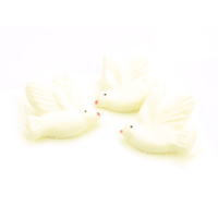 Tauben Flach aus Zucker 4 Stk. von Cake Masters je ca. 3...