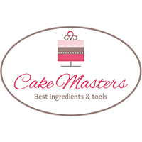 Cake Board rund silber 35 cm x 1,2 cm Cake Masters - in Folie verpackt