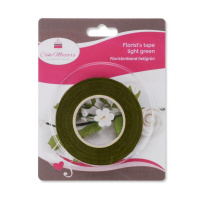 Floristenband hellgr&uuml;n 12 mm x 22 Meter  von Cake Masters