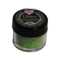 Glitter Turquoise Apple Green Apfel GRÜN  5 g, Glitzer 100 % essbar von Rainbow Dust