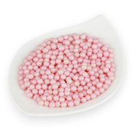 weiche Zucker Perlen rosa glimmer  60 g Dragees von...